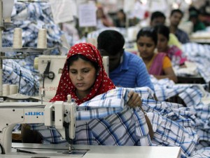 Fábrica confeccionista en Bangladesh
