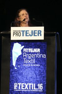 Ing. Patricia Marino, directora de INTI Textiles